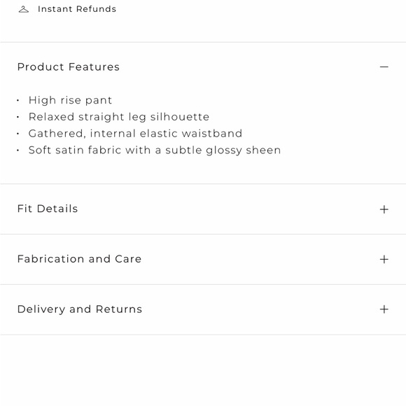 DISSH Eve chalk satin pants - Picture 13 of 15